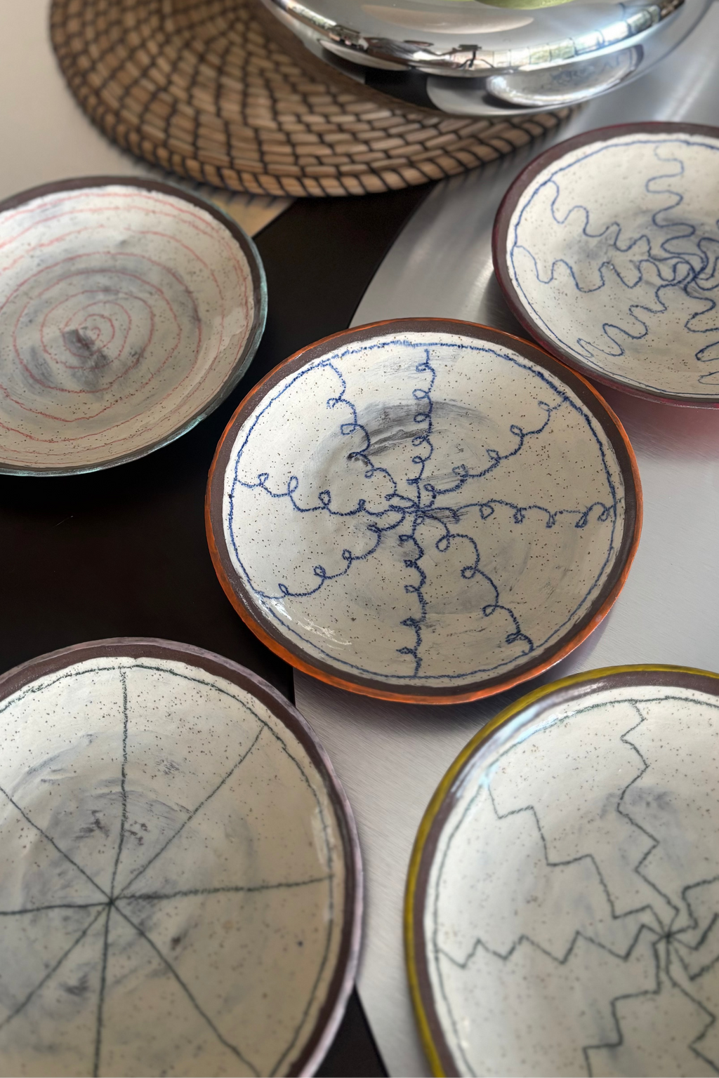 Set of small plates