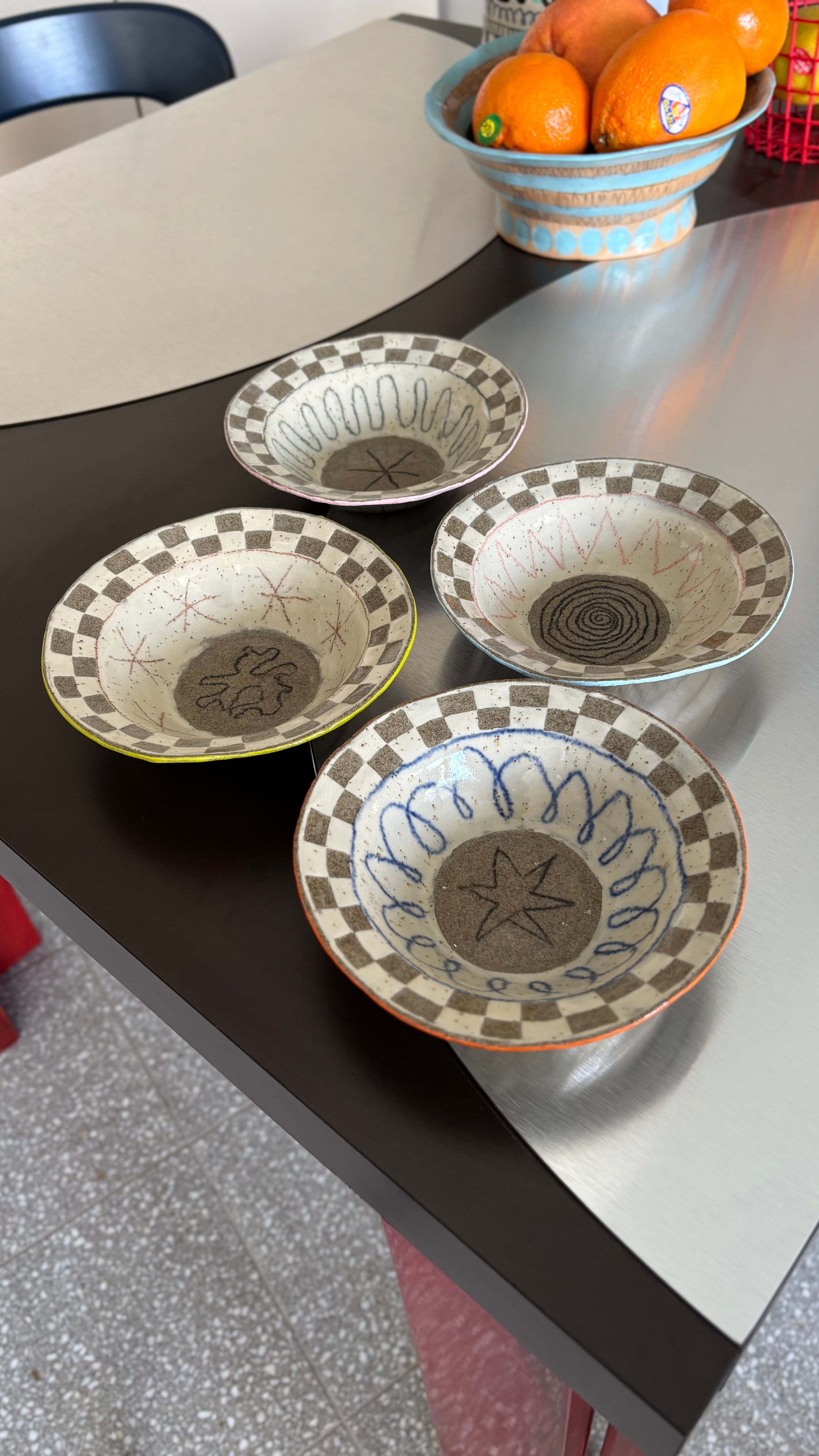 Set of four bowls